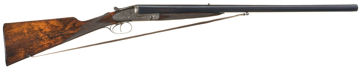 Dickson Pattern 12ga Paradox SLE Cased w Tools & Brass-img-0